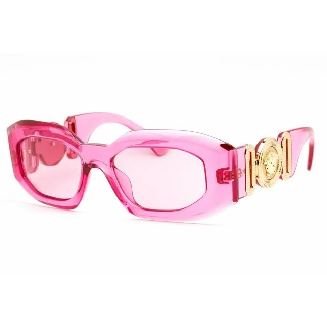 Versace Pink Irregular Men's Sunglasses VE4425U 542184 54 | Walmart (US)