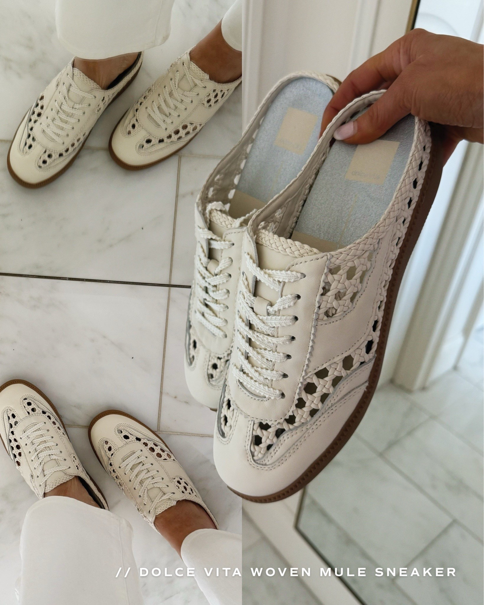 New casual slip on sneaker for spring summer- so cute!