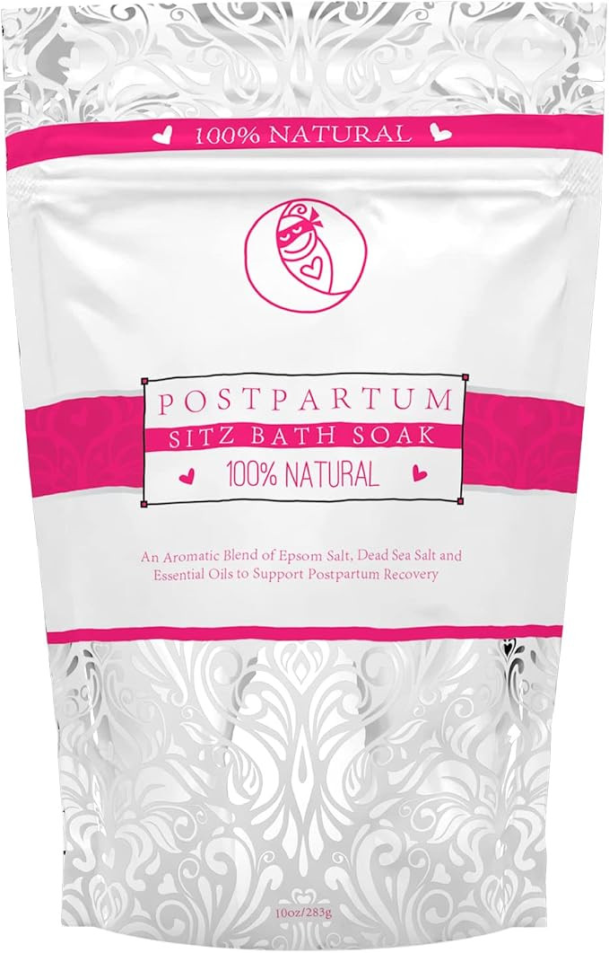Ninja Mama Sitz Bath Soak Postpartum Relief After Birth Tears and Hemorrhoids. All Natural Dead S... | Amazon (US)