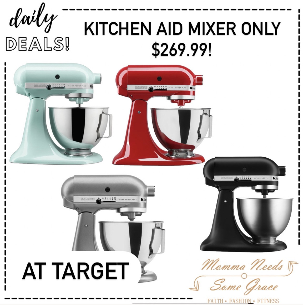 Kitchen Aid mixers on sale at Target this week! 

#LTKSaleAlert #LTKSummerSales #LTKHome