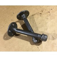 Industrial Floating Shelf Pipe Bracket, Iron Bracket. Plumbing Support Modern Rustic Shelving Farmho | Etsy (US)