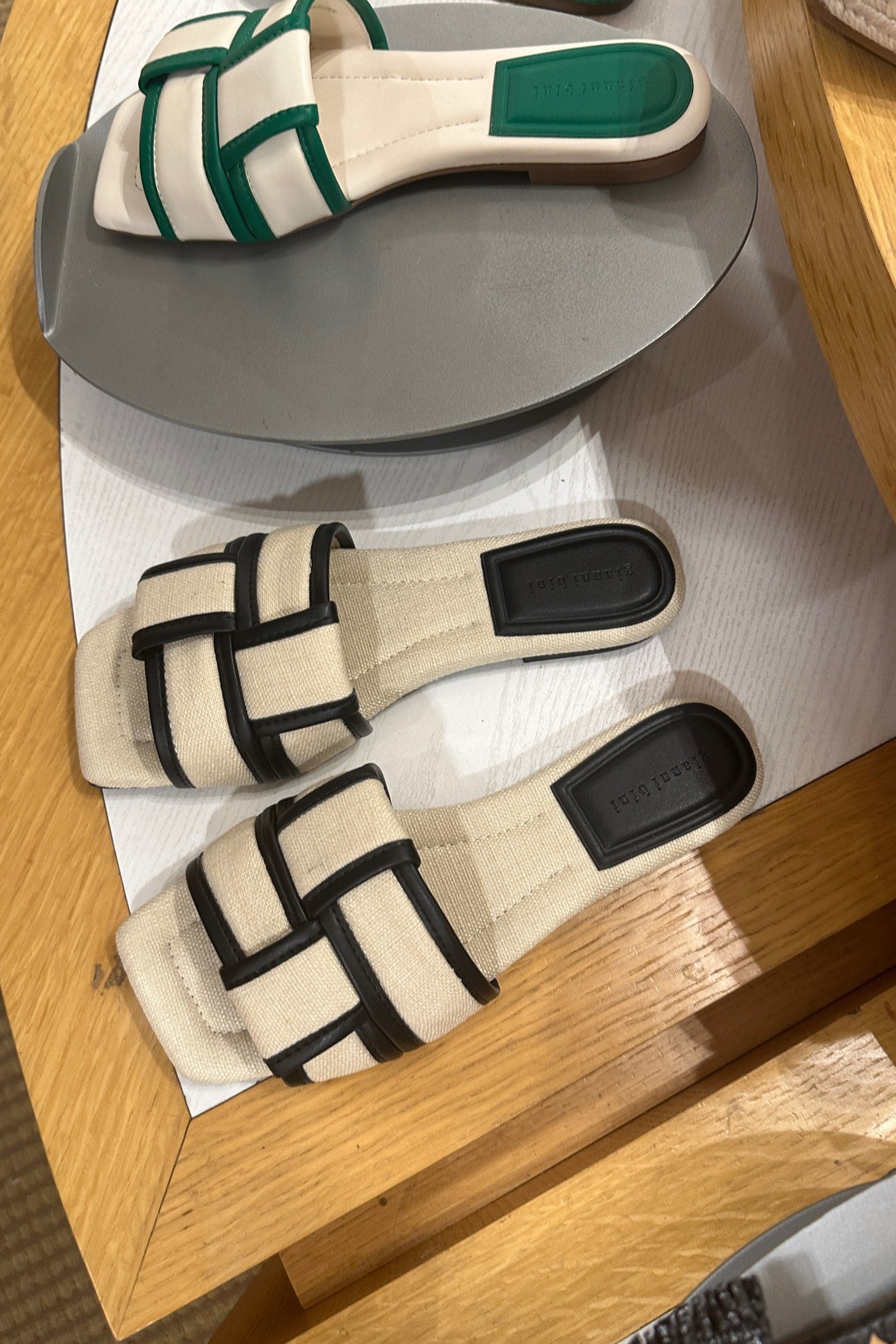 Found the cutest summer sandals!! Love the black & the green! 

#LTKShoeCrush