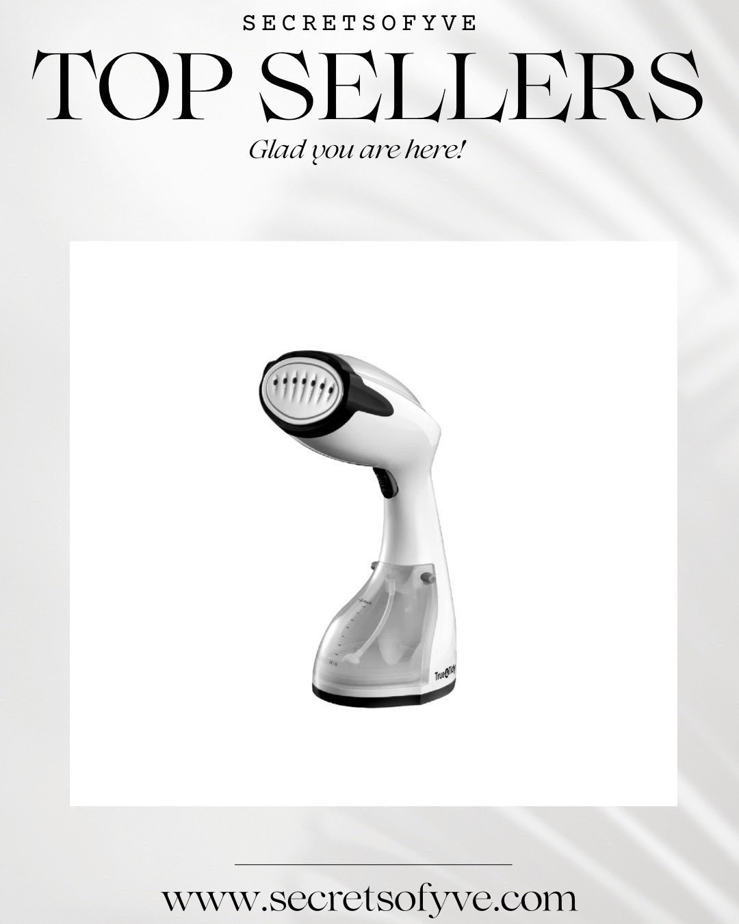 SecretsofYve: We love our clothes steamers! Shop my bestseller & get as home or wedding gift!
#Secretsofyve #ltkgiftguide
Always humbled & thankful to have you here.. New posts daily at 3pm & 4:15pm EST. @target
CEO: PATESI Global & PATESIfoundation.org
@secretsofyve : where beautiful meets practical, comfy meets style, affordable meets glam with a splash of splurge every now and then. I do LOVE a good sale and combining codes! #ltkstyletip #ltksalealert #ltkfamily #ltku #ltkfindsunder100 #ltkfindsunder50 #ltkover40 #ltkpetite #ltkplussize #ltkmidsize #ltktravel #ltktall  #ltkmens secretsofyve 

#LTKSeasonal #LTKHome #LTKWedding