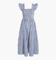 The Ellie Nap Dress - Navy Stripe | Hill House Home