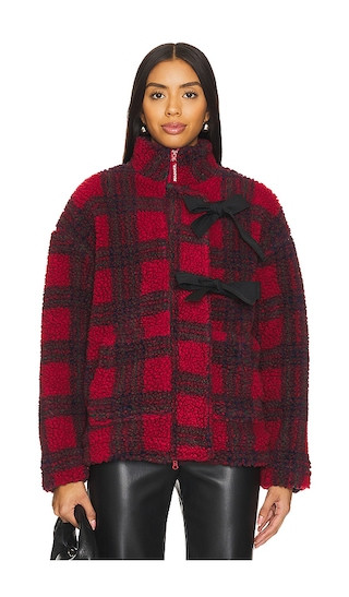 Ingrid Borg Jacket in Red Check | Revolve Clothing (Global)