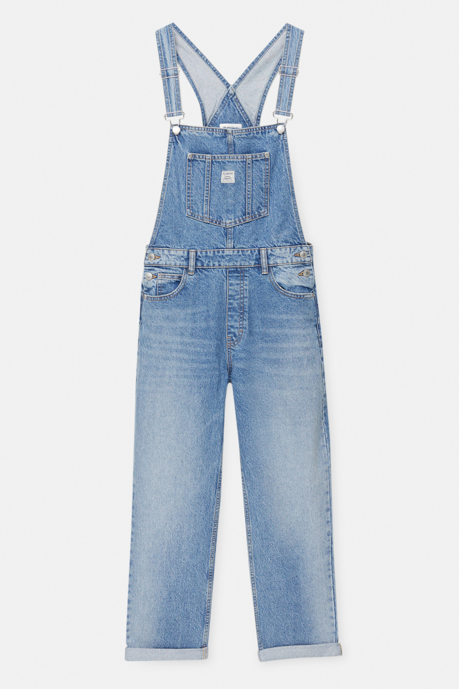 Denim dungarees | PULL and BEAR UK
