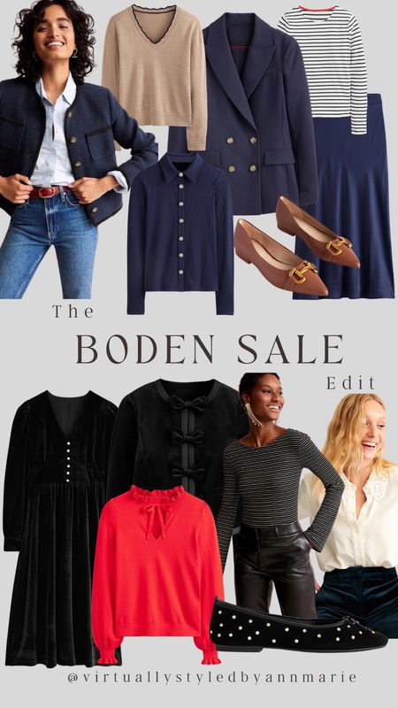 My Boden Sale Edit, 

Spring 2024, navy blazer, satin midi skirt, breton, 

LTKFestiveSaleUK