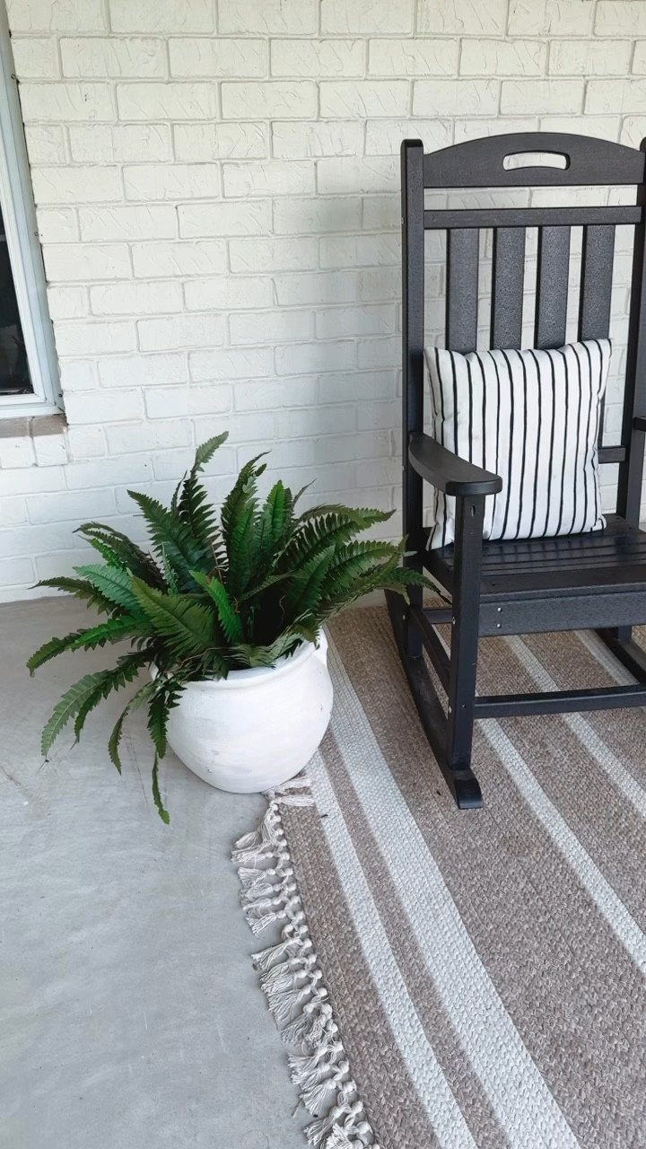 Amazon summer porch inspo! 
The best weatherproof maintenance free rocking chairs for your patio or porch space! We have had these for several years and they still look brand new!

#LTKSeasonal #LTKHome