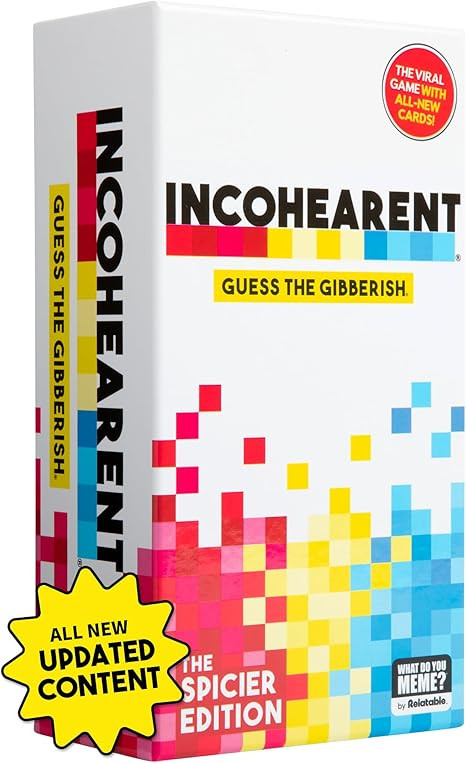 Incohearent, The Guess the Gibberish Party Game by Relatable, A Funny Card Game for Adults, Great... | Amazon (US)