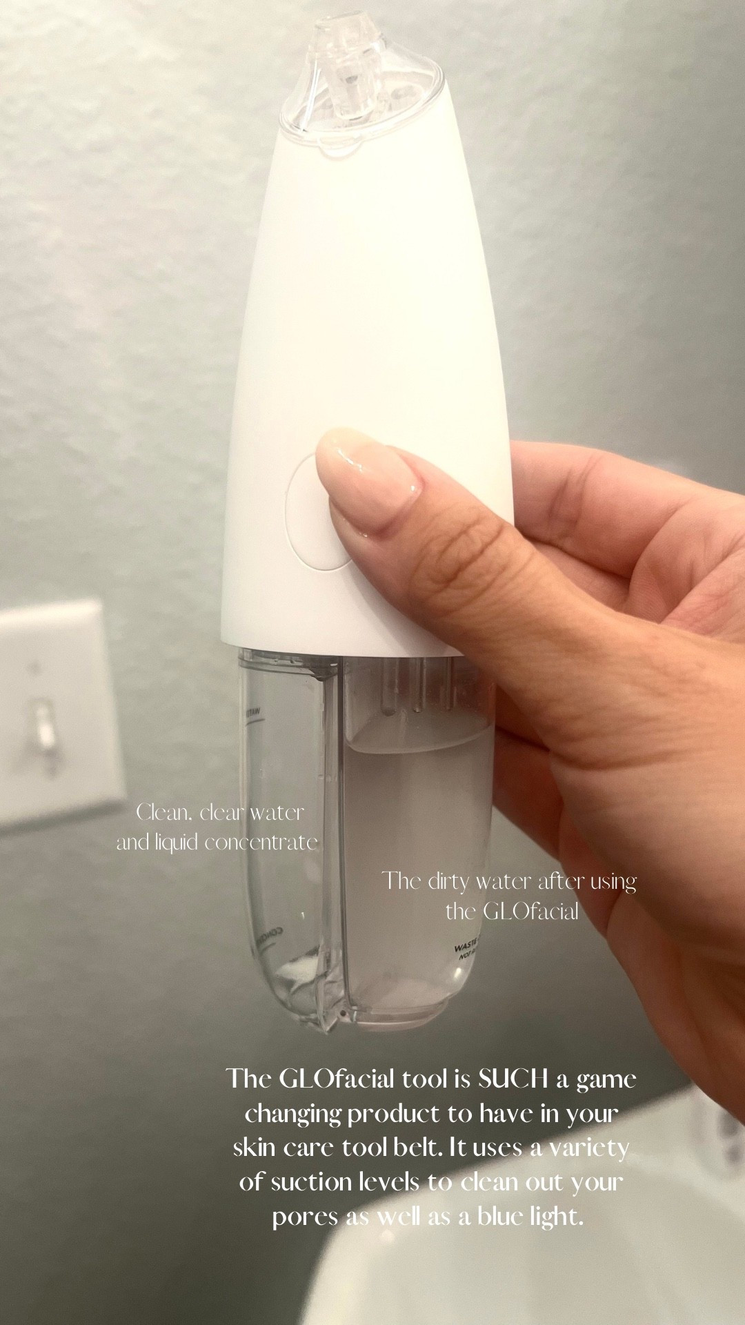 The GLOfacial tool does WORK to clean out your pores are leaves your skin fresh and clean. I love the different suctions and it’s a great skin care tool to have! It also has a blue light option to clarify your skin. 

Skin care, skin care tool, Glofacial, beauty product 

#LTKBeauty