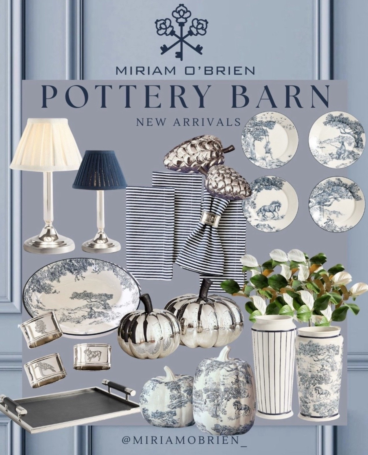 Blue & White New Stunning Arrivals!

Follow me at @miriamobrien_ on IG and TikTok! 

#PotteryBarnArrivals #PotteryBarnHomeDecor #SeasonalHomeDecor #FallDecor

#LTKOver40 #LTKSeasonal #LTKHome

#LTKHome #LTKSeasonal #LTKStyleTip

#LTKHome #LTKSeasonal #LTKOver40

#LTKSeasonal #LTKHome #LTKOver40