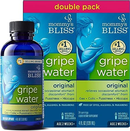 Mommy's Bliss - Gripe Water Original Double Pack - 8 FL OZ (2 Bottles) | Amazon (US)