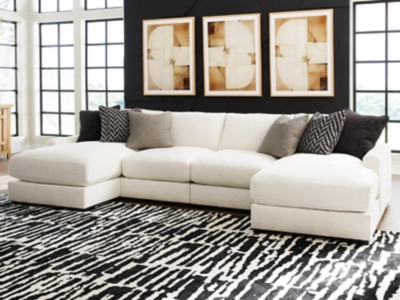 Elissa Court 4-Piece Next-Gen Nuvella™ Performance Fabric Modular Sectional with Chaise | Ashley Homestore