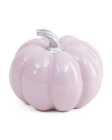 9in Resin Pumpkin | TJ Maxx