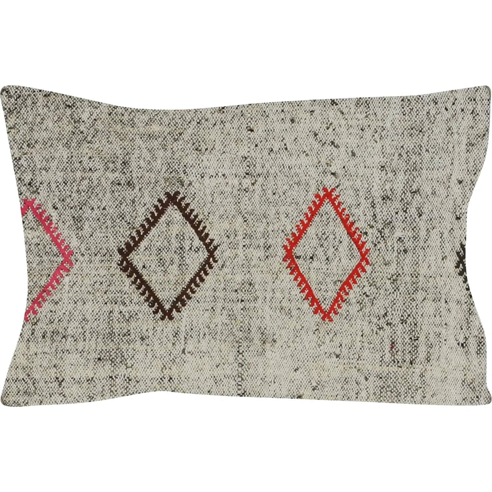 1960s Turkish Rag Pillow | Chairish