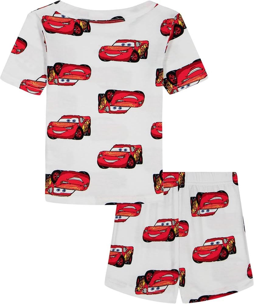 Disney Boys' 2-piece Snug-fit Viscose Matching Pajama Set, Soft & Cute for Kids | Amazon (US)