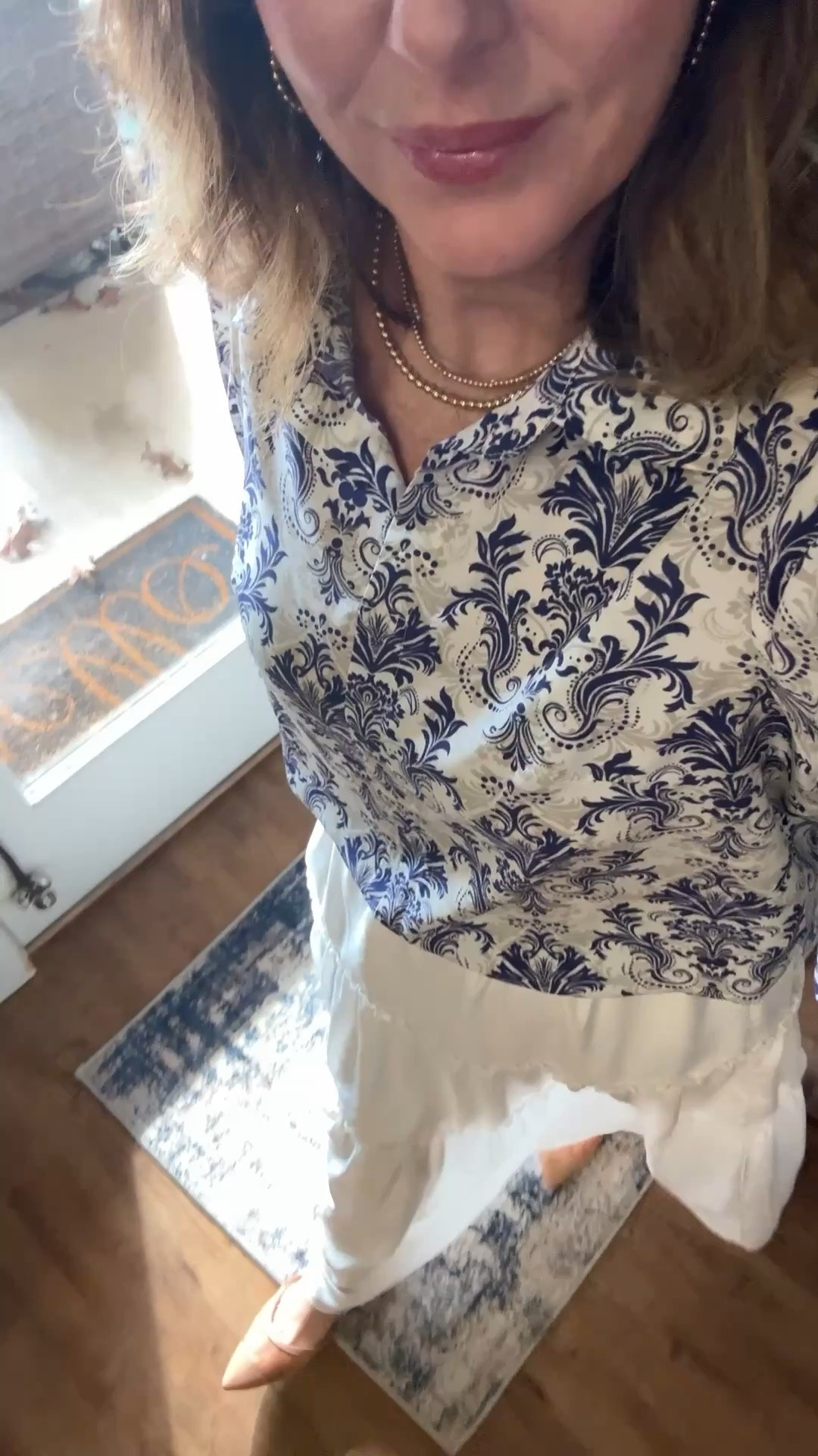 What I wore to church. 
Boho flair made easy.
This shirt styles itself. You’re dressed up as soon as you put it on. 
So comfortable for church , work, wedding shower or casual day weeding. 

#LTKWorkwear #LTKWedding #LTKmomlife