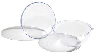 Plastic Hanging Ornament Ball 80mm-Clear | Michaels Stores