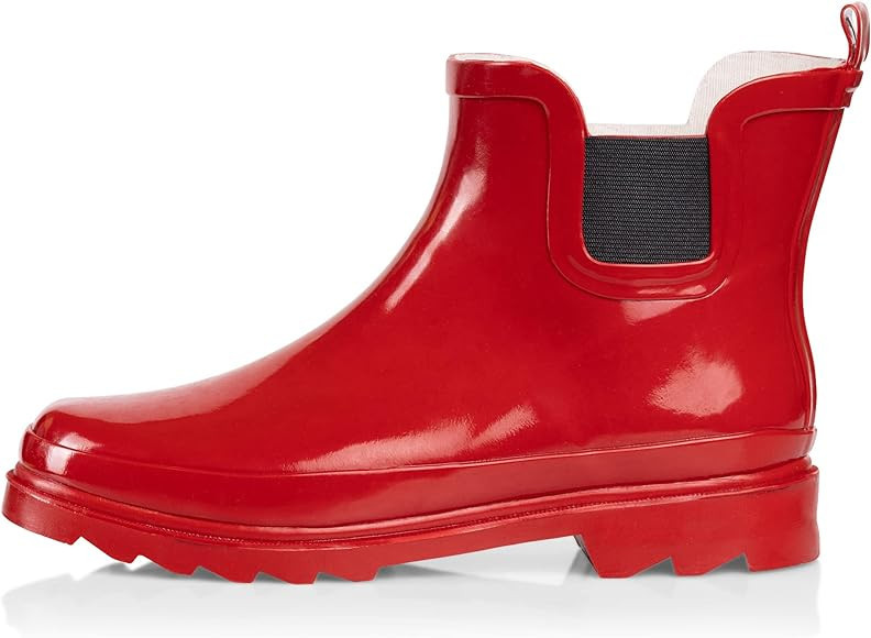 NORTY - Womens Ankle Rain Boots - Ladies Waterproof Winter Spring Garden Boot | Amazon (US)