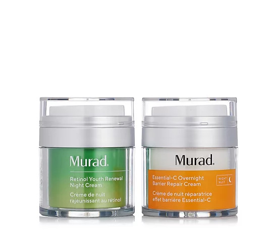 Murad Ess-C Firming Radiance and Retinol Night Cream Duo - QVC UK | QVC UK
