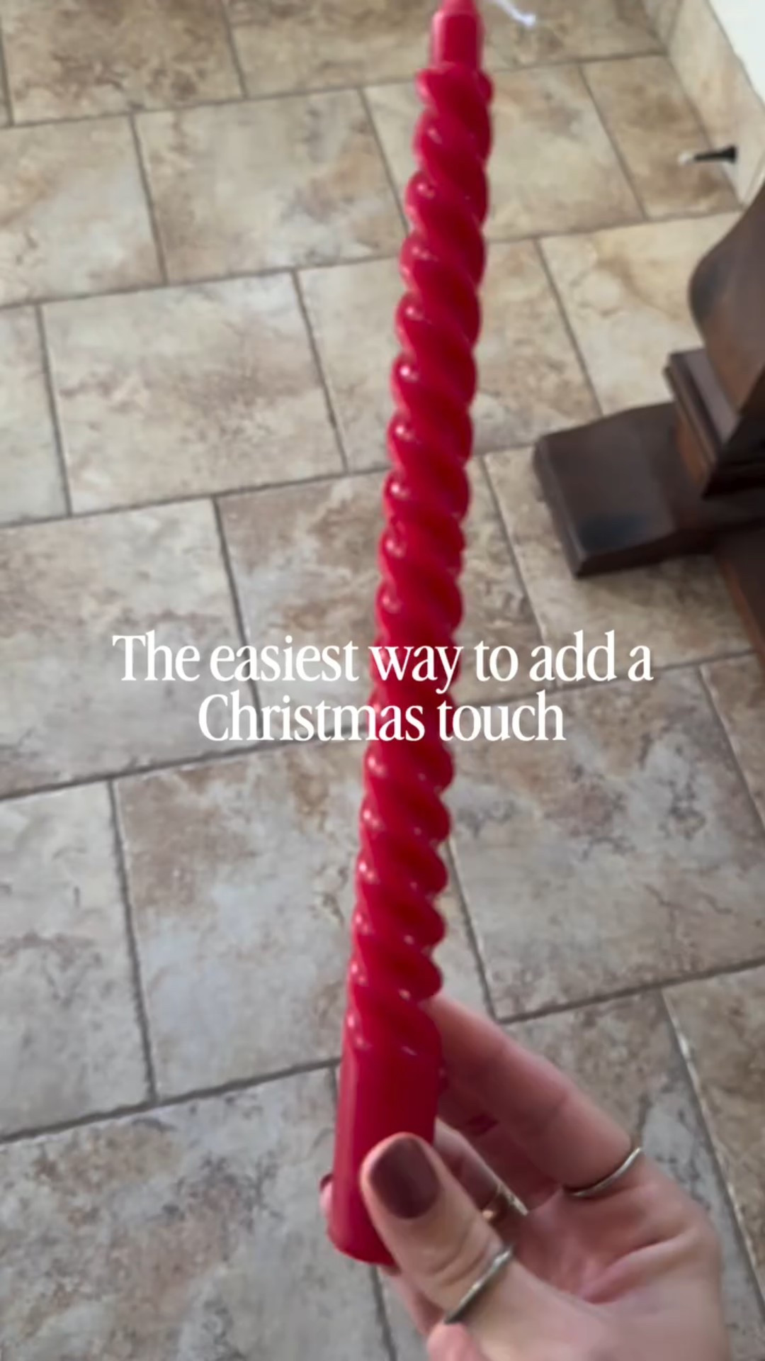 Would you believe me if I told you these cute little candles are only about $1.50 a piece? They’re SUCH a cute and easy way to add a Christmas vibe to your home with zero effort. 😍

(You can grab them on my Amazon storefront!)