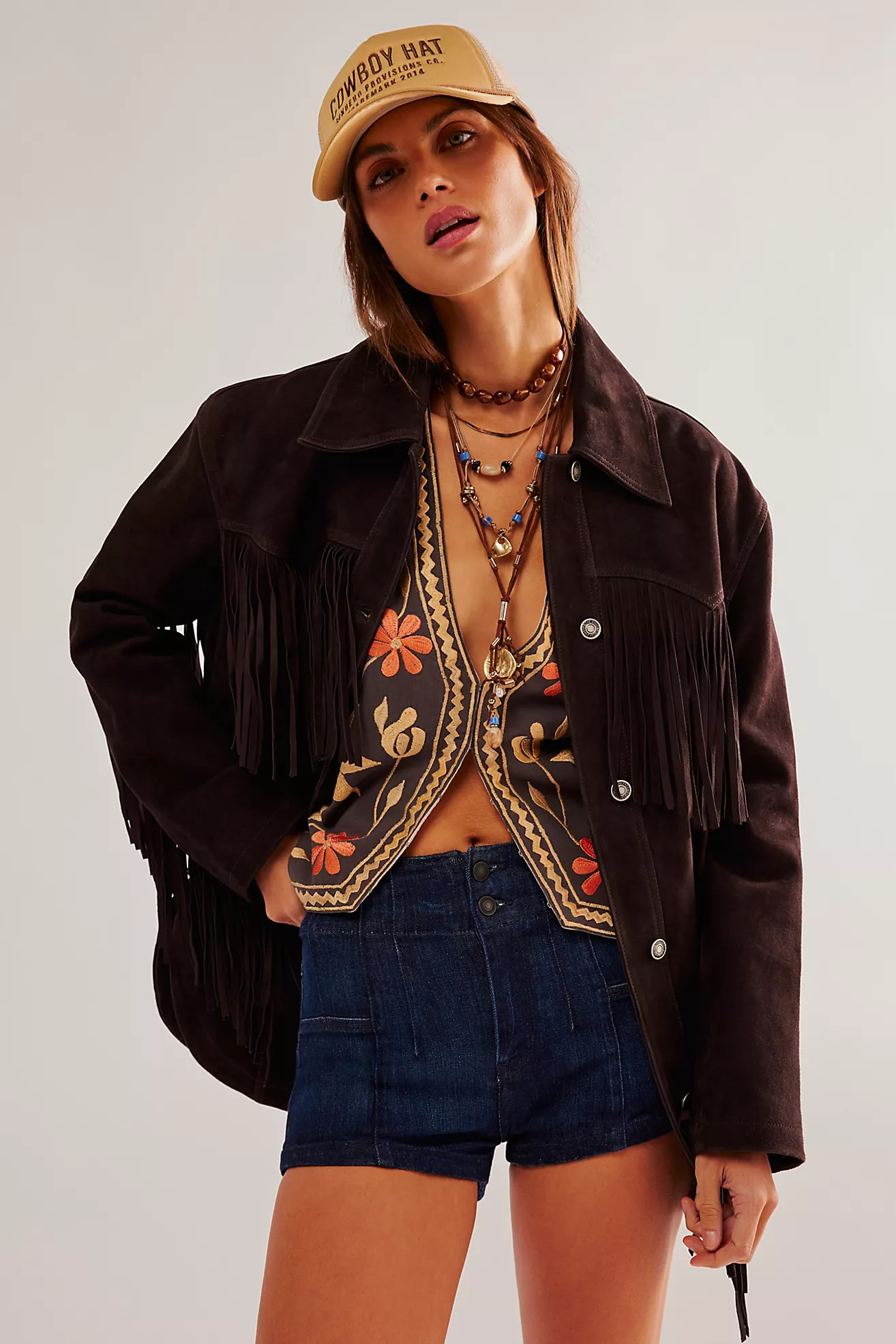 We The Free Fringe Out Suede Jacket | Free People (Global - UK&FR Excluded)