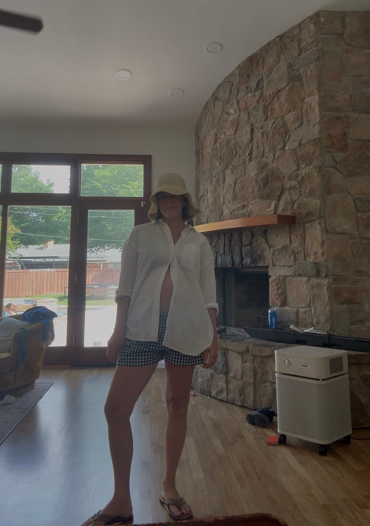 OOTD to the pool, loving this hat! Under $30

#LTKdayinmylife #LTKgrwm #LTKootd