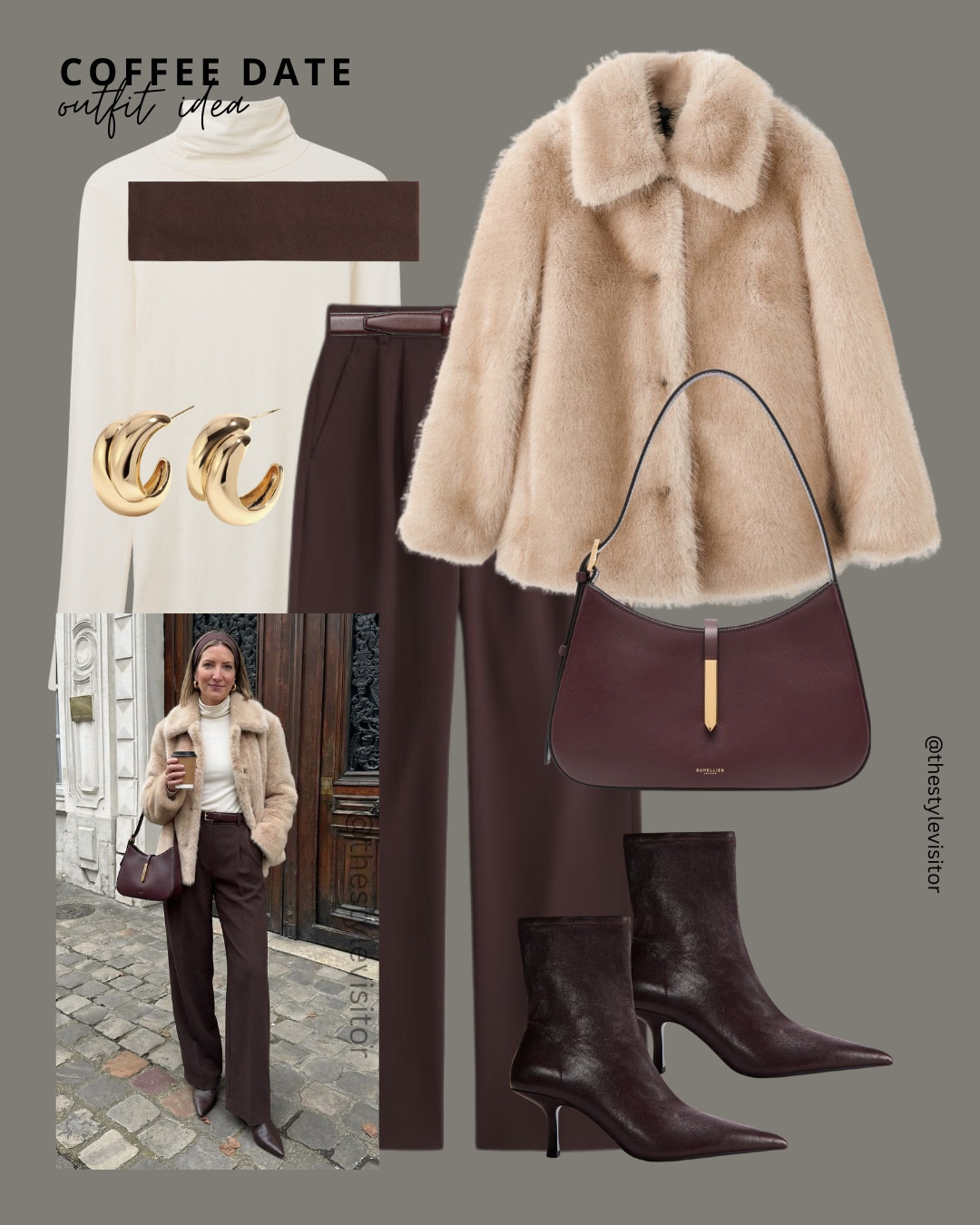 Four winter outfit formulas I always come back to 🤎 From a cosy coffee date, to a polished office look, a chic shopping spree, and a confident client meeting — this carousel is all about elevated neutrals, rich chocolate tones and timeless silhouettes you can mix & repeat all season.

These are the kind of outfits that make getting dressed effortless, but still feel expensive ✨

Like this post to save it to your favourite folder and come back later to shop.

Keywords:
coffee date outfit, office outfit idea, client meeting outfit, winter outfit women, neutral outfits, brown outfit, burgundy outfit, capsule wardrobe, chic winter style, tailored trousers, faux fur jacket, trench coat outfit, loafers women, ankle boots outfit, workwear women, classic style, minimalist fashion, everyday chic, elegant outfits, winter capsule

#LTKSeasonal
