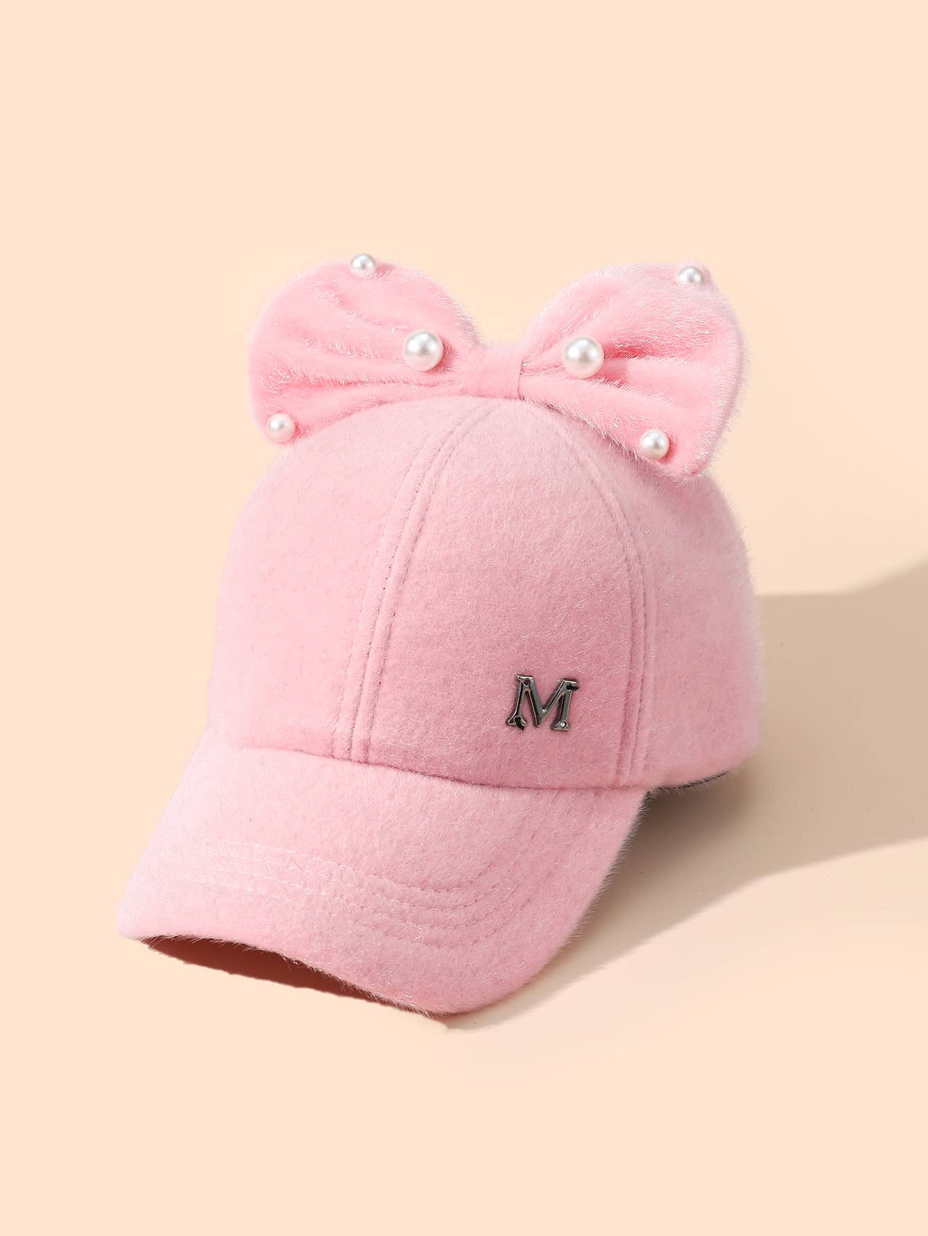 Bow & Faux Pearl Decor Baseball Cap | SHEIN