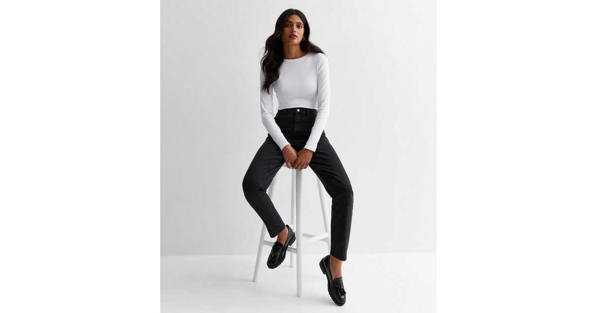 Black High Waist Tori Mom Jeans
						
						Add to Saved Items
						Remove from Saved Items | New Look (UK)