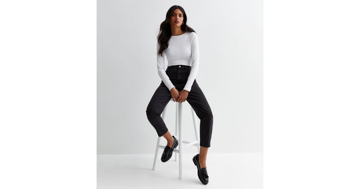 Black High Waist Tori Mom Jeans
						
						Add to Saved Items
						Remove from Saved Items | New Look (UK)