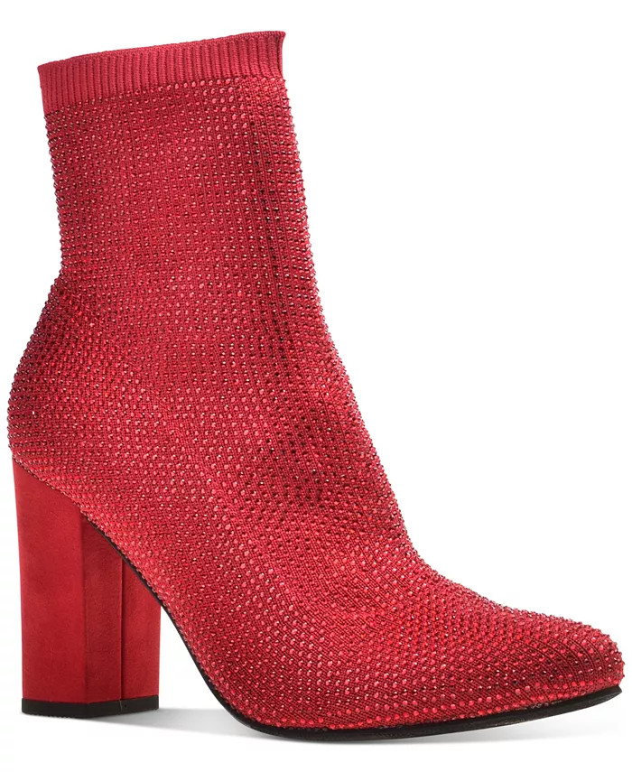Wild Pair Baybe Bling Sock Booties, Created for Macy's & Reviews - Booties - Shoes - Macy's | Macys (US)