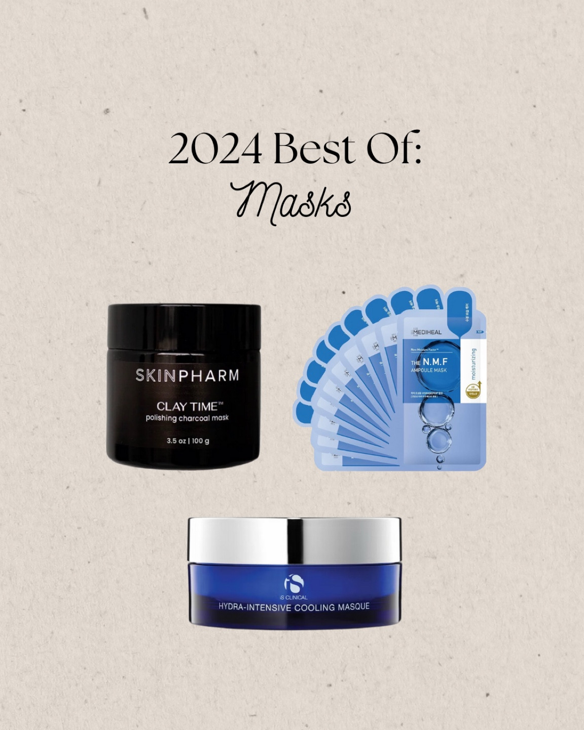 Skincare face masks 

Skin Pharm Clay Time 
Mediheal NFM mask 
Is clinical hydracool mask

#LTKHoliday #LTKGiftGuide #LTKBeauty