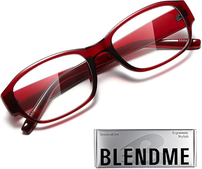 Wide Hot Nerd Rectangle Blue Light Glasses for Woman Computer Gaming Office | Amazon (US)