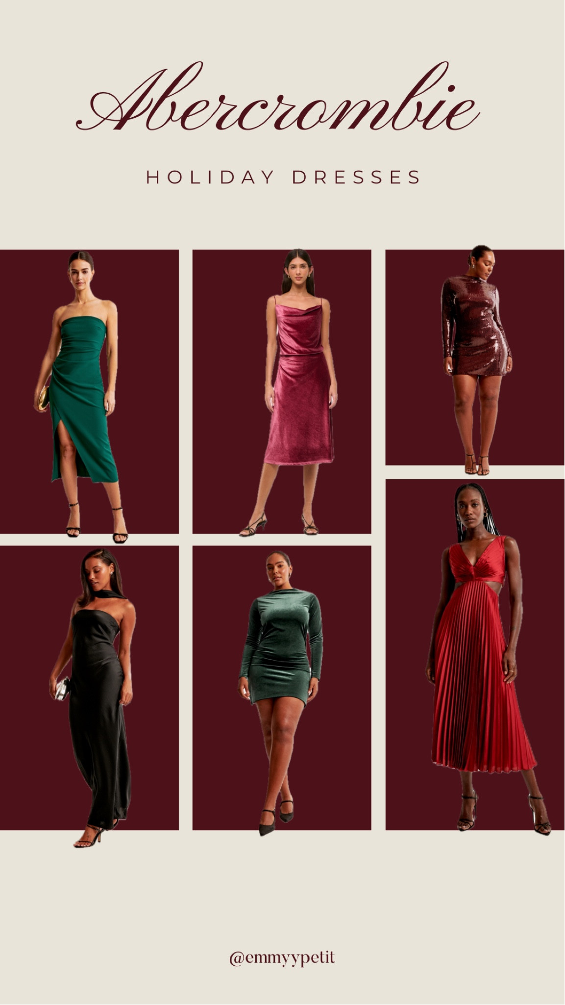 Abercrombie has the most flattering holiday dresses for any occasion! 

#LTKHoliday #LTKMidsize #LTKPlusSize