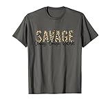 Savage Classy Bougie Ratchet Leopard Golden Girls Funny T-Shirt | Amazon (US)