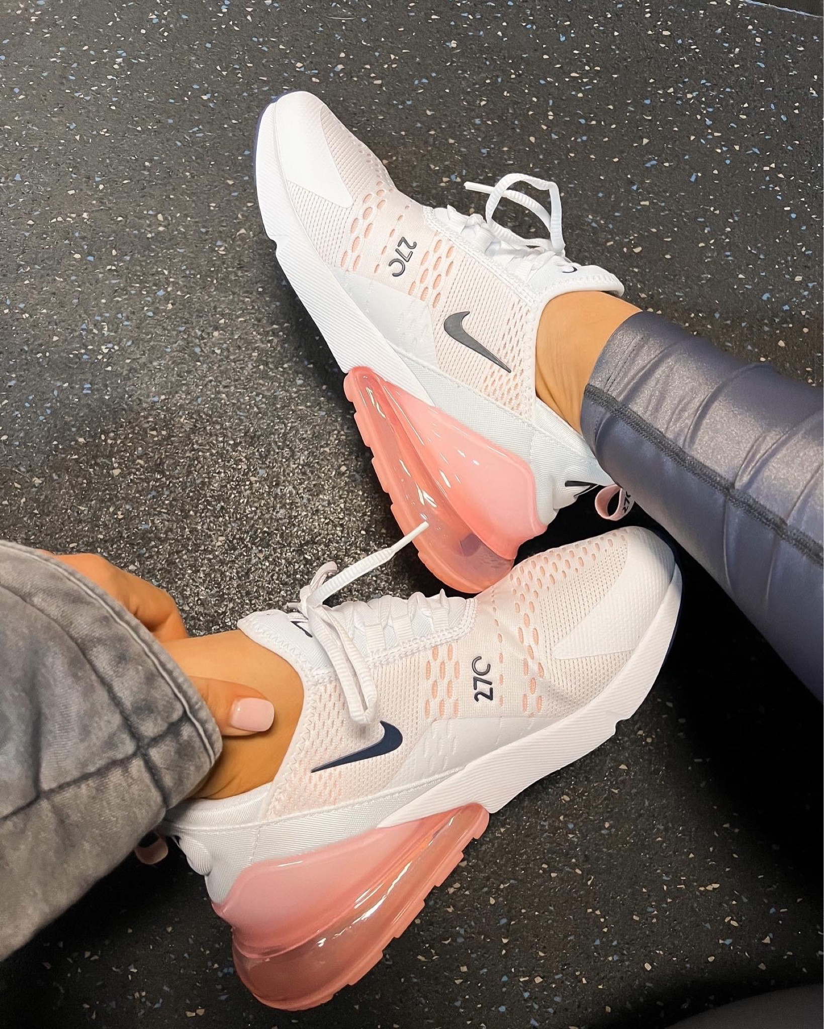 Nike 270’s - I like to size up 1/2 

#LTKstyletip #LTKfit #LTKshoecrush