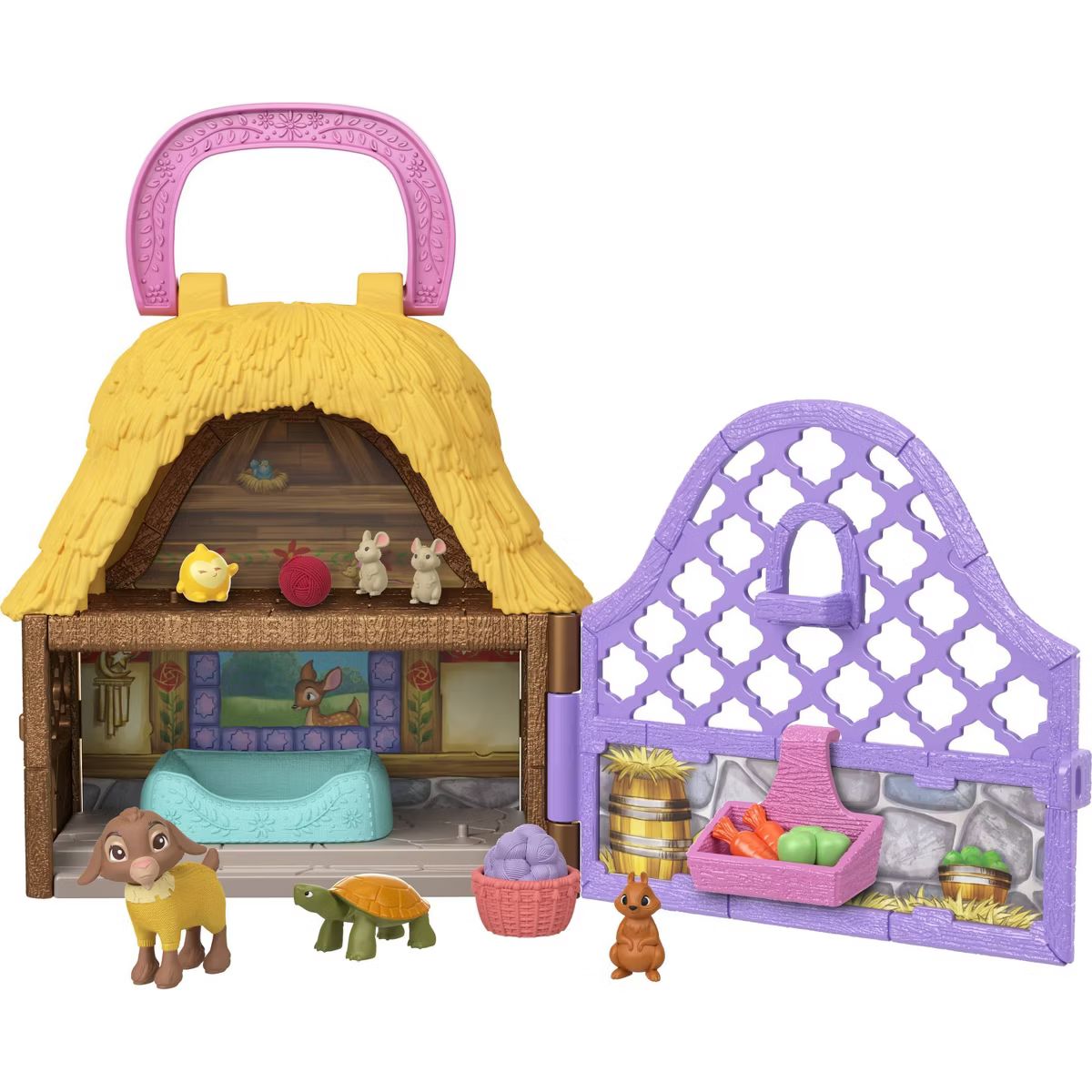 Disney Wish Star & Valentino Mini Playset with Goat & Star Mini Figures, Plus 10 Accessories | Target