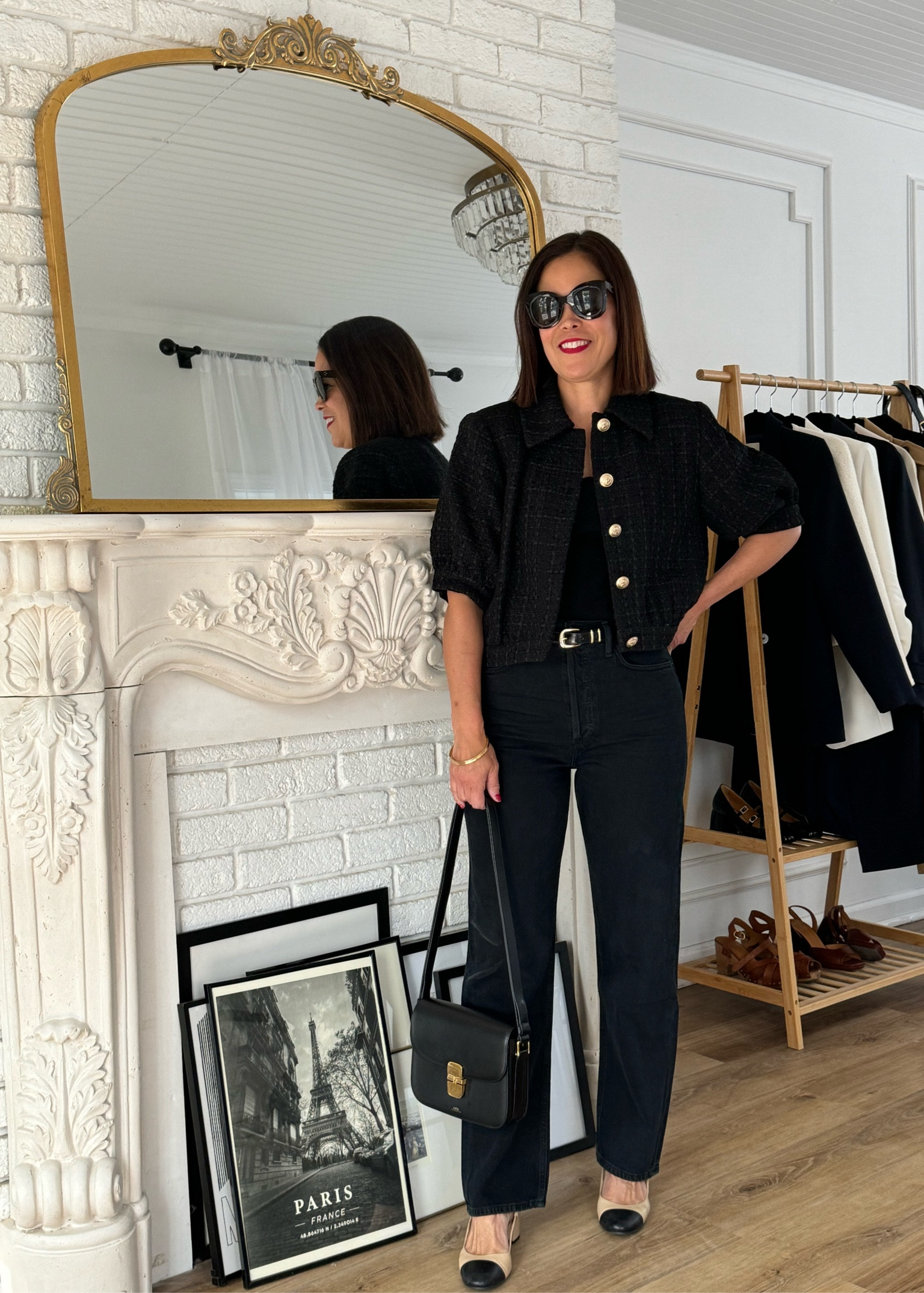 Paris Dinner Outfit
L’Agence Tweed Jacket/wearing size 6
Agolde Straight Leg/TTS
J.Crew Tank/TTS
APC Grace Bag
Tuckernuck Pumps/TTS
Sèzane Belt/wearing 85
Travel Capsule 

#LTKstyletip #LTKover40 #LTKtravel