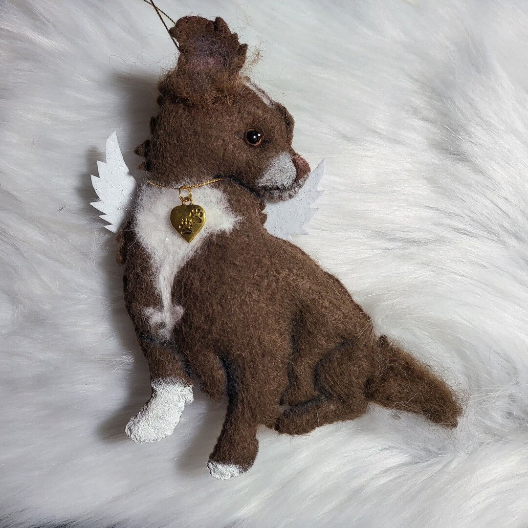 CUSTOM Felt Dog Angels, Unique Dog Ornaments, Pet Loss, Pet Memorial, Doggie Angels, Christmas - ... | Etsy (US)