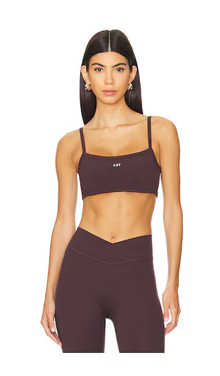 437 The Micro Bra in Brown. - size S | Revolve Clothing (Global)