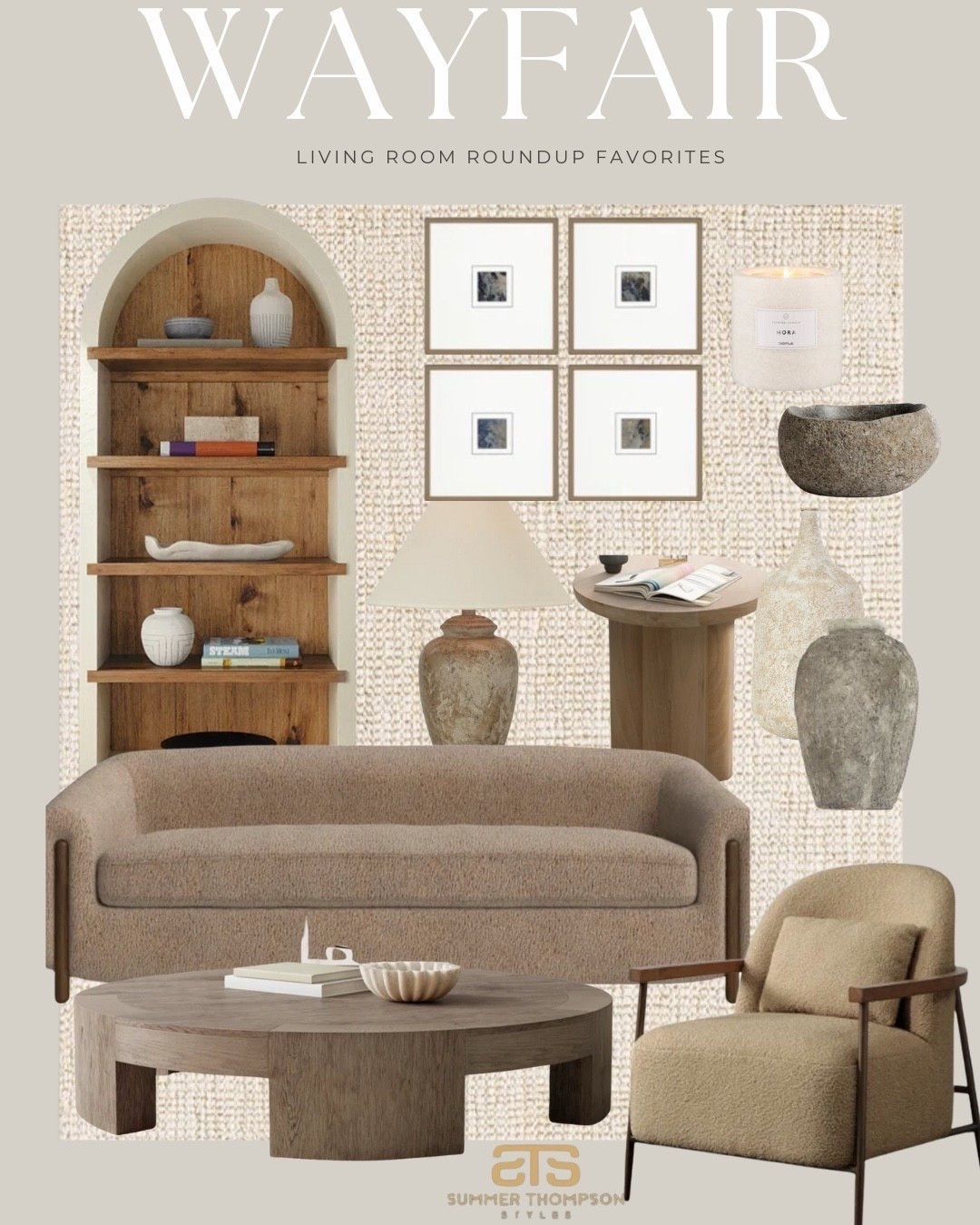 Neutral, cozy, and so inviting 🤎 Shop my Wayfair living room favorites to create a warm, stylish space you’ll love spending time in.

#WayfairFinds #LivingRoomInspo #NeutralHomeDecor #CozyLivingRoom #AffordableHomeDecor #WayfairStyle #HomeDecorInspo #LivingRoomDecorIdeas #summerthompsonstyles

#LTKHome