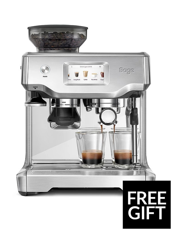 Sage Barista Touch Brushed Stainless Steel Coffee Machine | Very (UK)