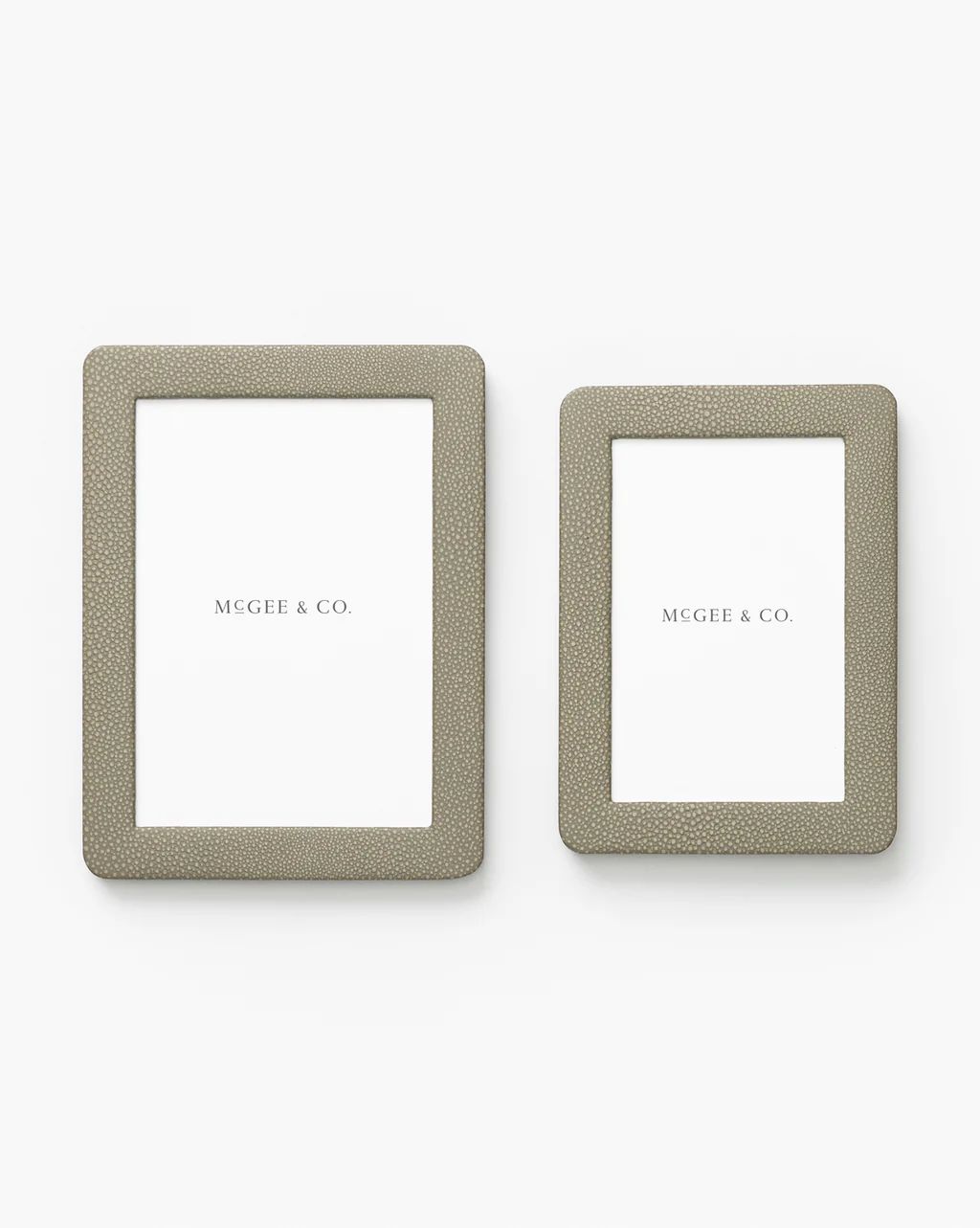 Shagreen Gray Picture Frame | McGee & Co. (US)