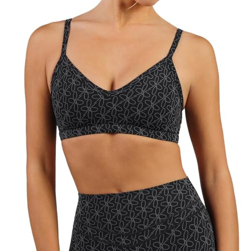 Flourish Blossom Women’s Medium Support Adjustable Workout Tops Minimalist Sports Bra | Amazon (US)