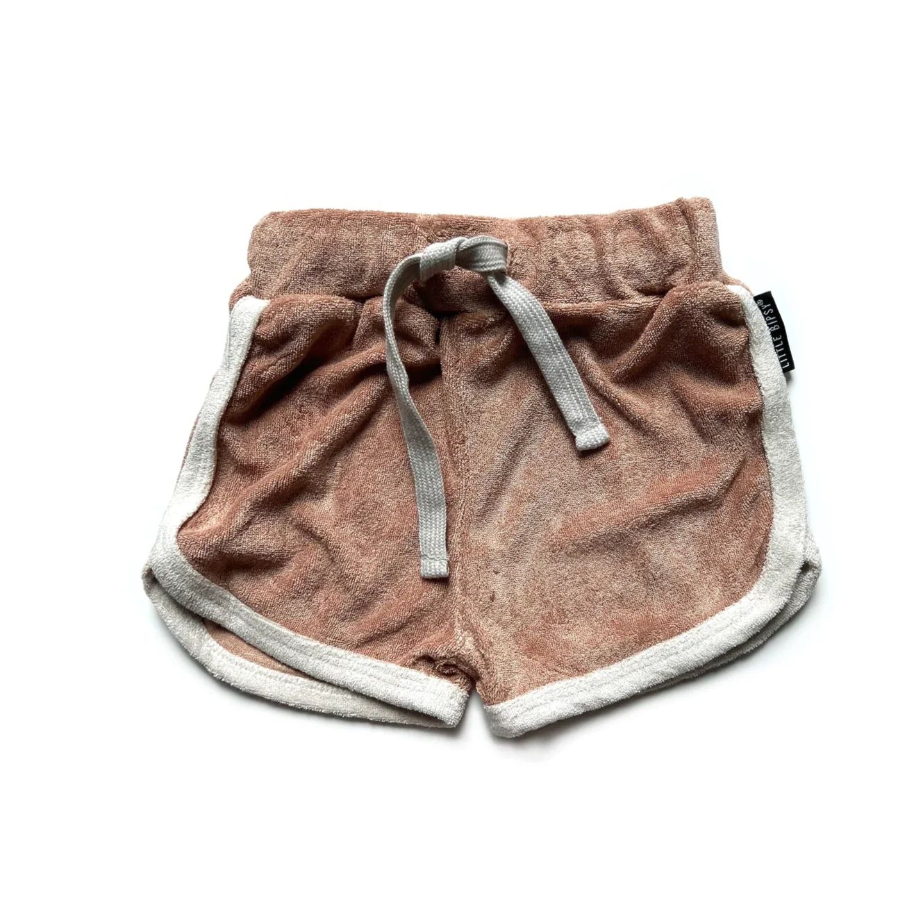 cinnamon terry track shorts | Joss and J