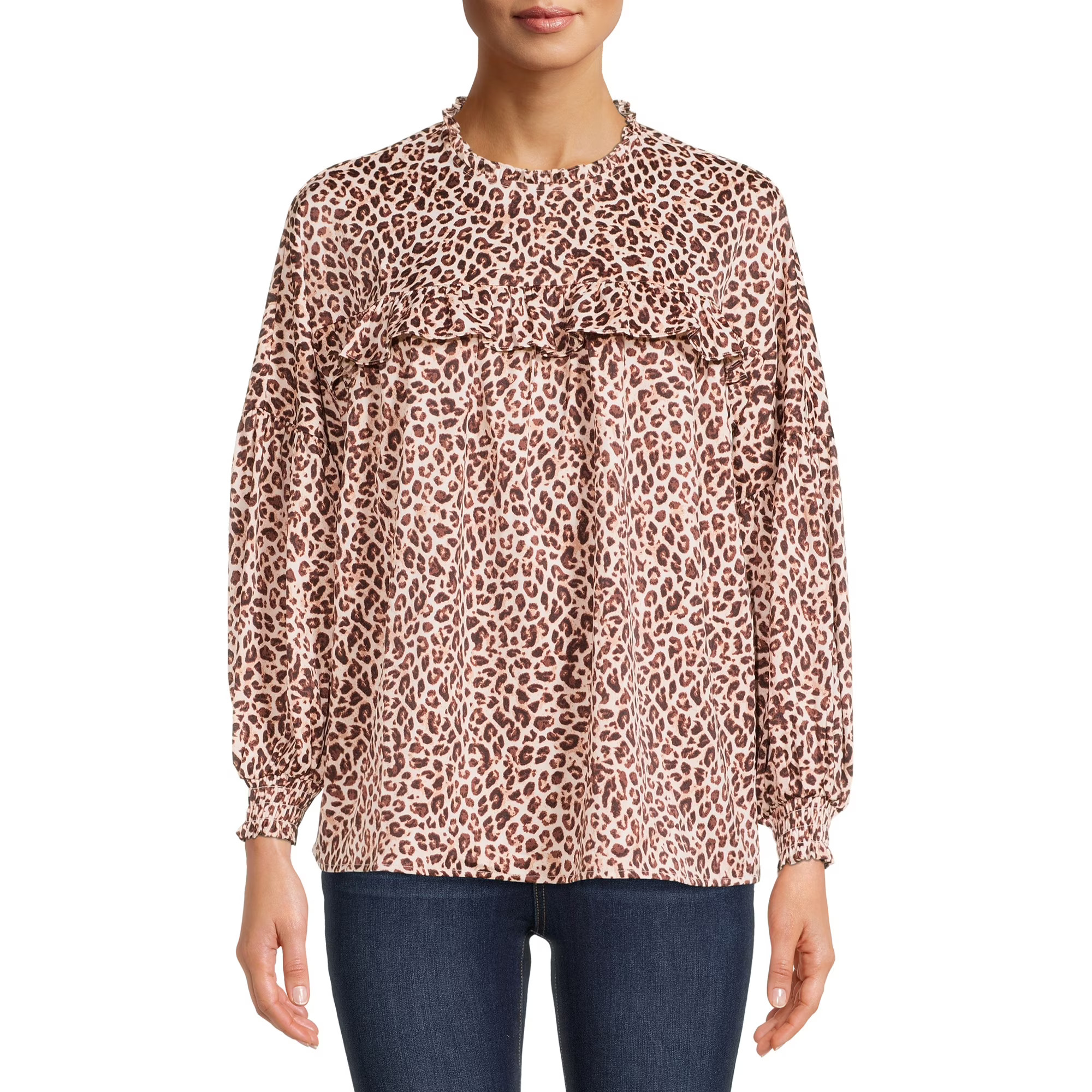 The Get Women's Flowy Print Top | Walmart (US)