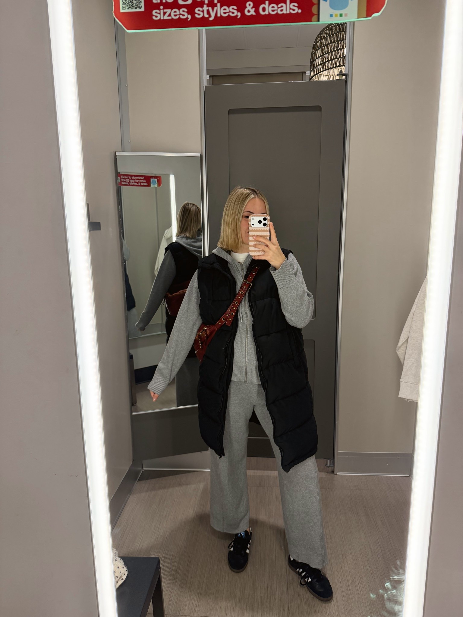 Aritzia dupe Target set not online | Universal Threads: XL zip up, L pants 
Linked similar🫶🏼 