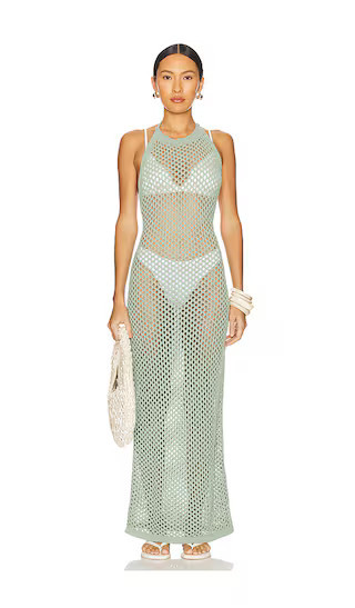 superdown Mirina Maxi Dress in Green. - size M | Revolve Clothing (Global)