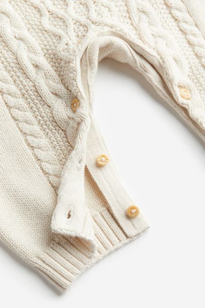 Knitted romper suit | H&M (UK, MY, IN, SG, PH, TW, HK)